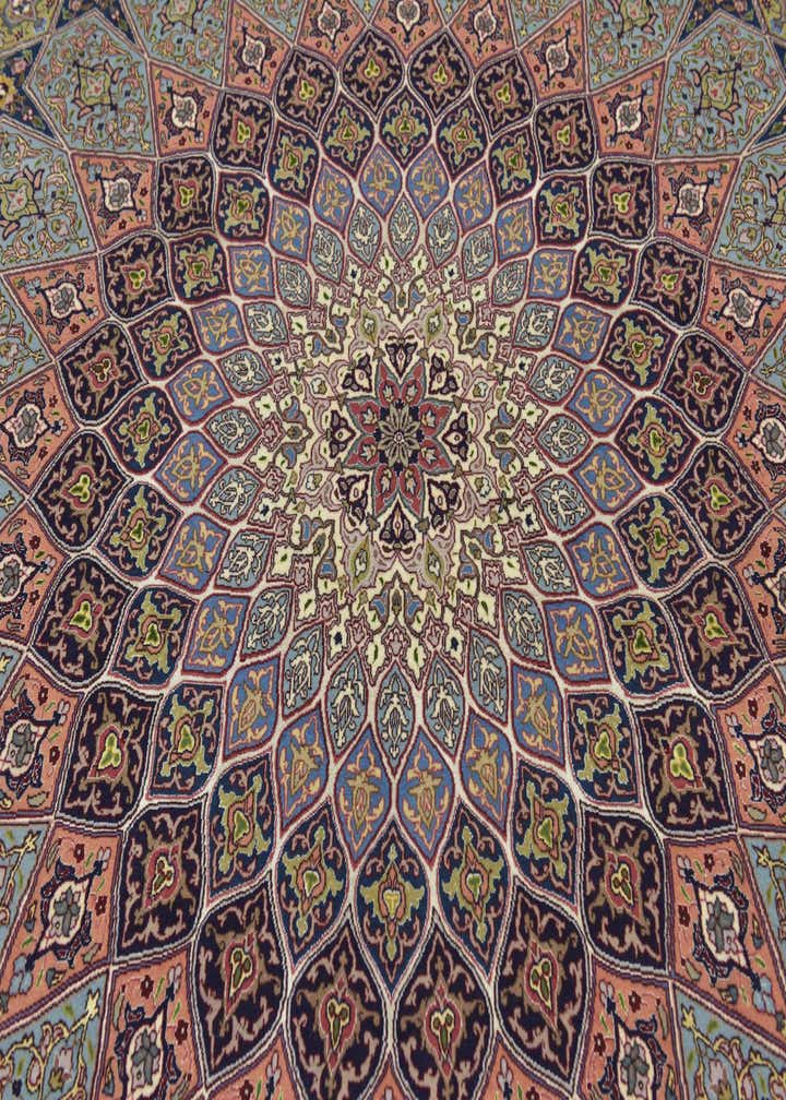 9' 9 x 13' Hand Knotted Tabriz Persian Rug