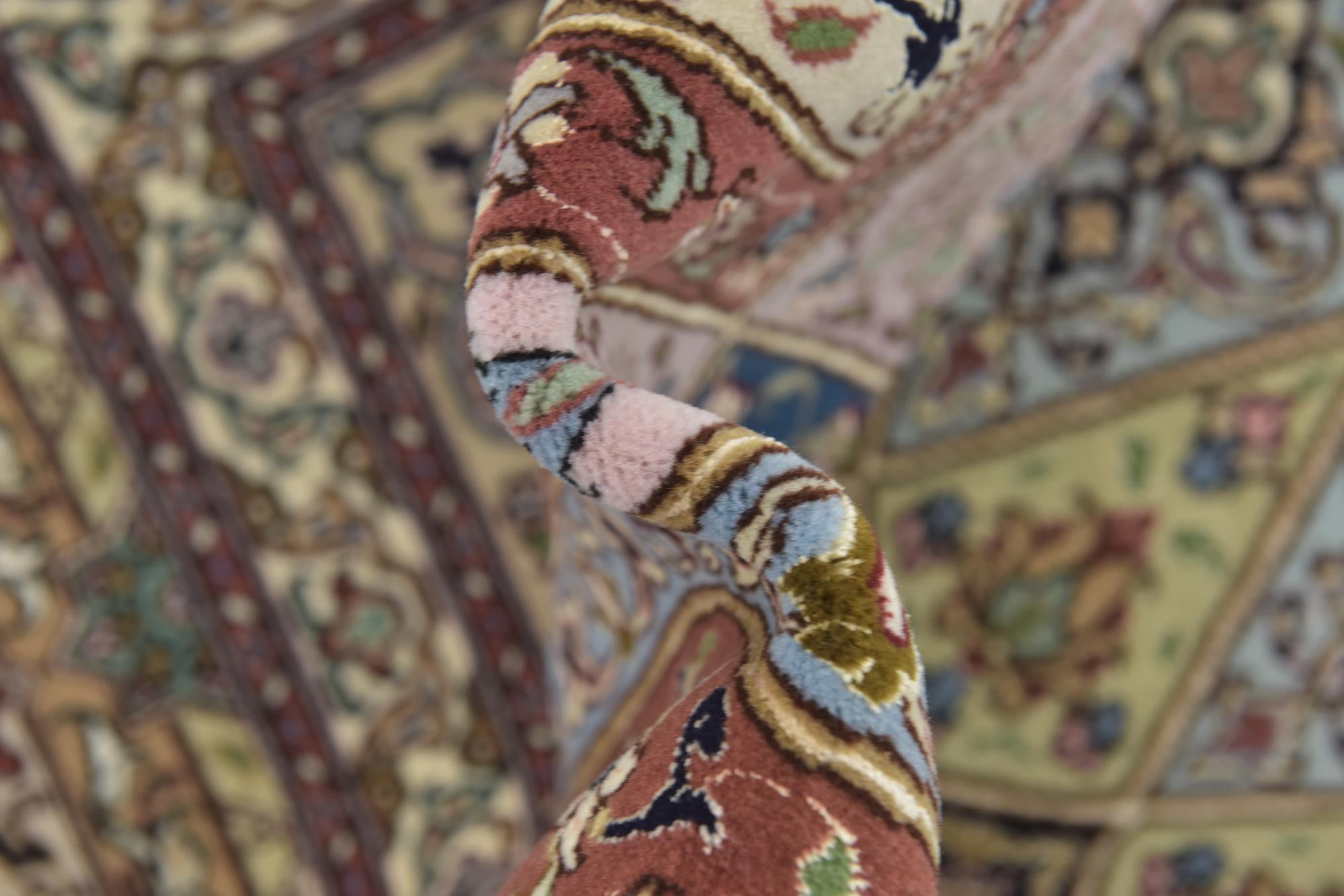 6' 5 x 10' 1 Hand Knotted Tabriz Persian Rug