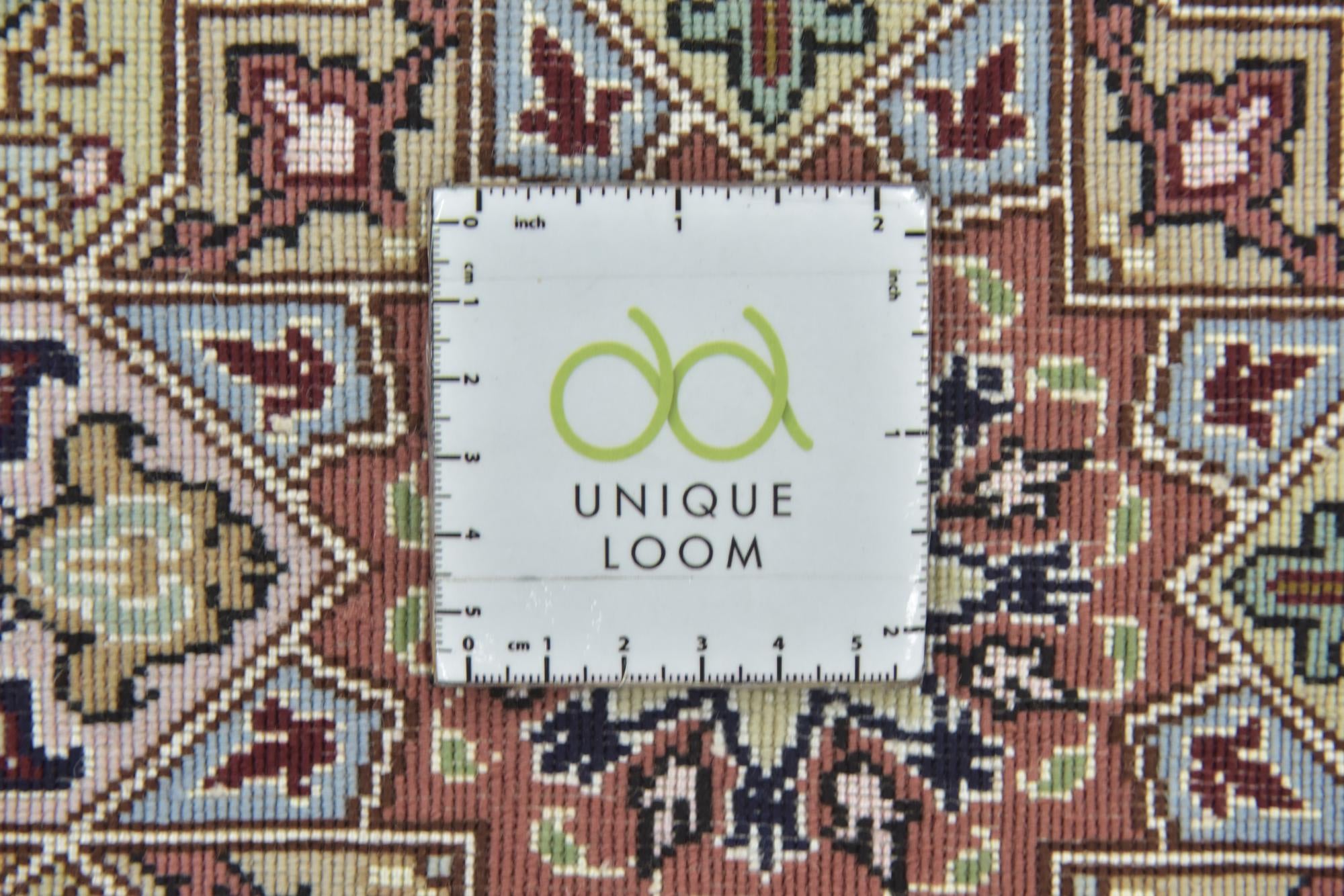 6' 5 x 10' 1 Hand Knotted Tabriz Persian Rug