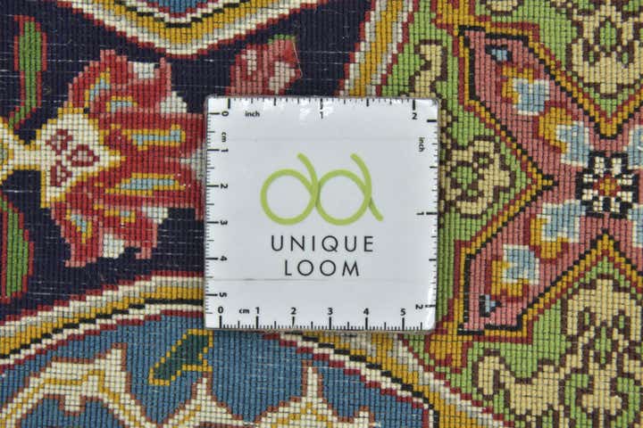 6' 8 x 10' 1 Hand Knotted Tabriz Persian Wool Rug
