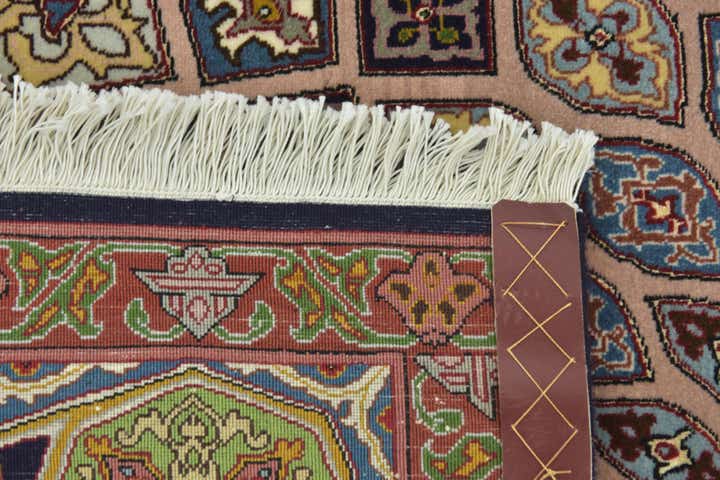 6' 8 x 10' 1 Hand Knotted Tabriz Persian Wool Rug