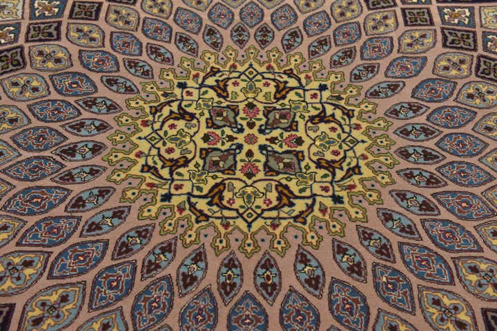 6' 8 x 10' 1 Hand Knotted Tabriz Persian Wool Rug