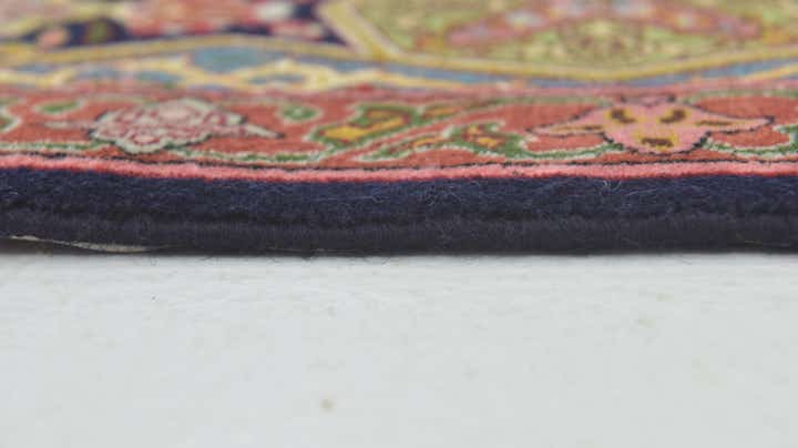 6' 8 x 10' 1 Hand Knotted Tabriz Persian Wool Rug