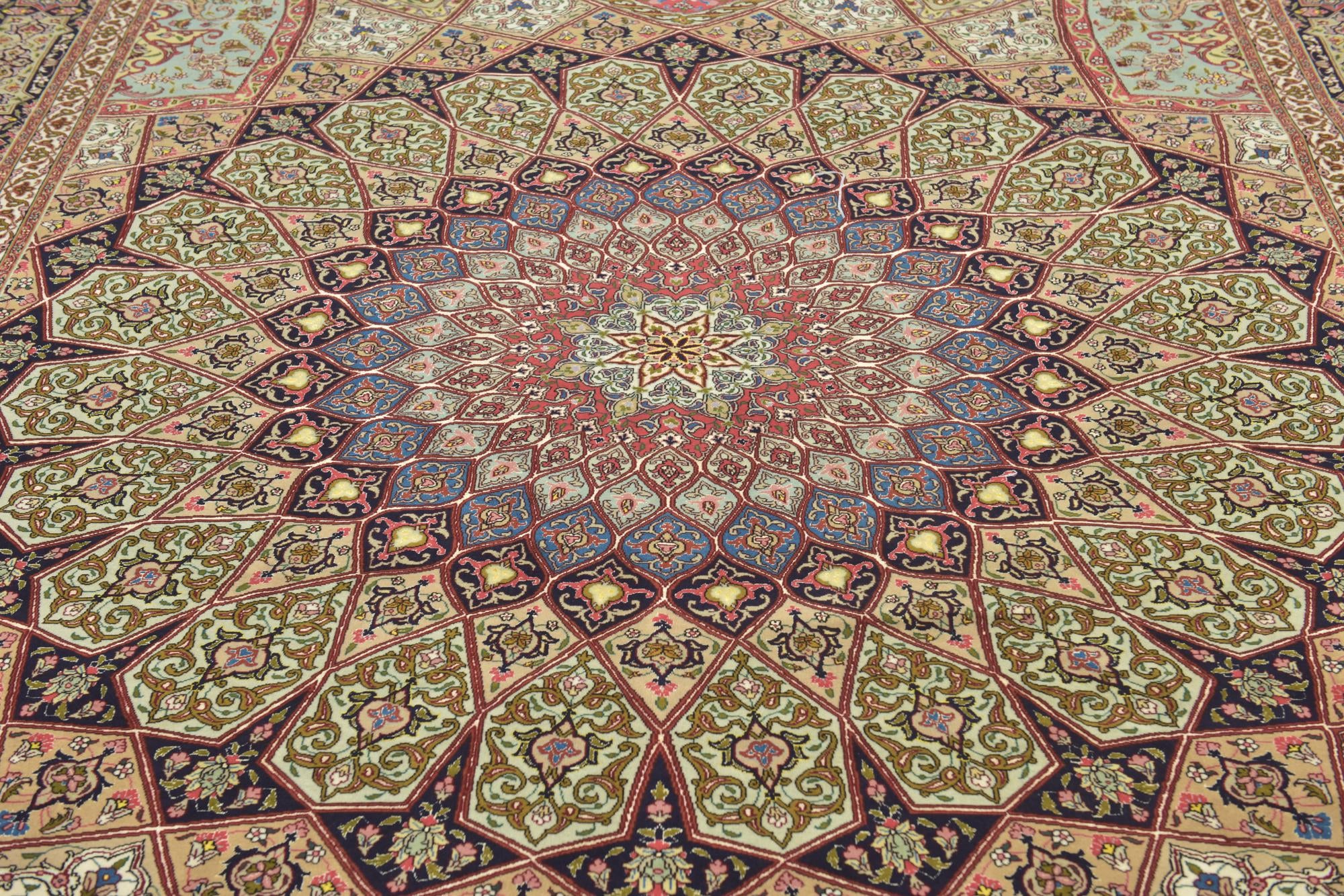 8' 3 x 11' 8 Hand Knotted Tabriz Persian Rug