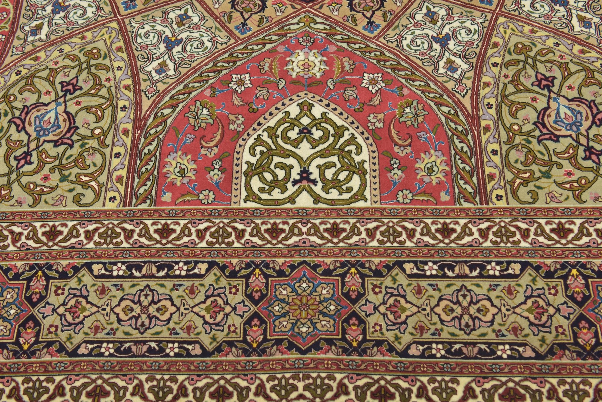 8' 3 x 11' 8 Hand Knotted Tabriz Persian Rug