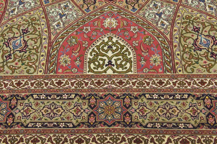 8' 3 x 11' 8 Hand Knotted Tabriz Persian Rug