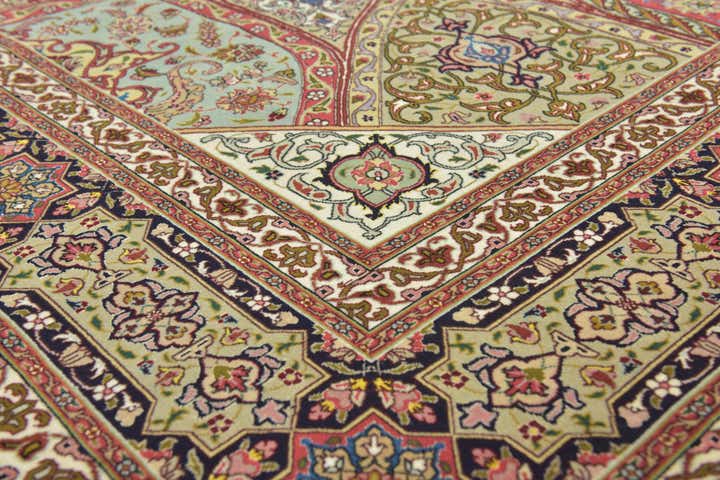 8' 3 x 11' 8 Hand Knotted Tabriz Persian Rug