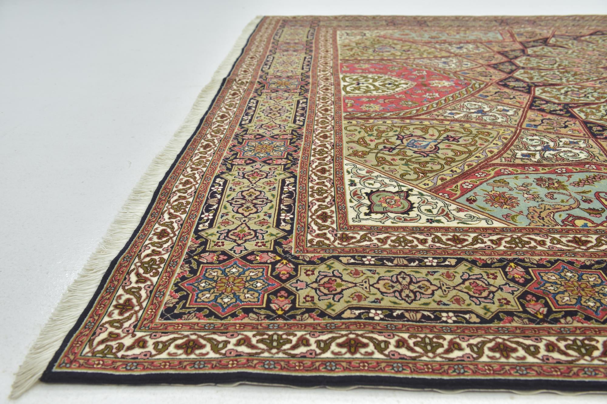 8' 3 x 11' 8 Hand Knotted Tabriz Persian Rug