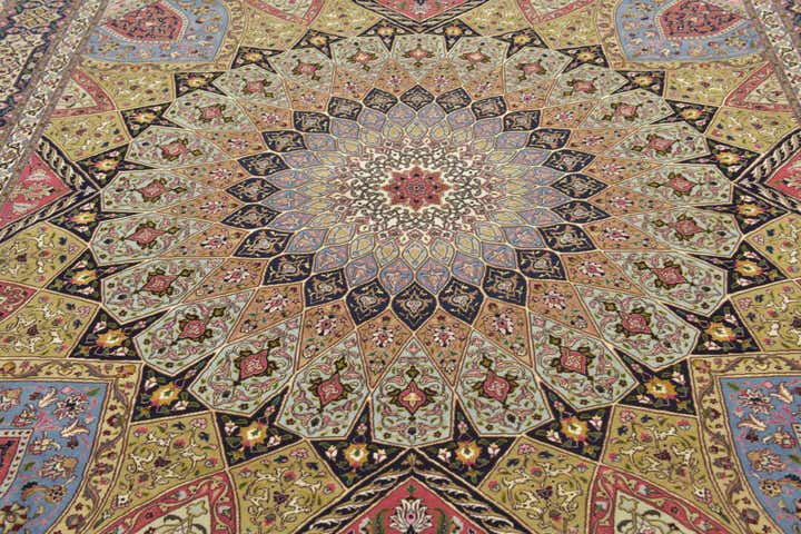 8' x 10' Hand Knotted Tabriz Persian Rug