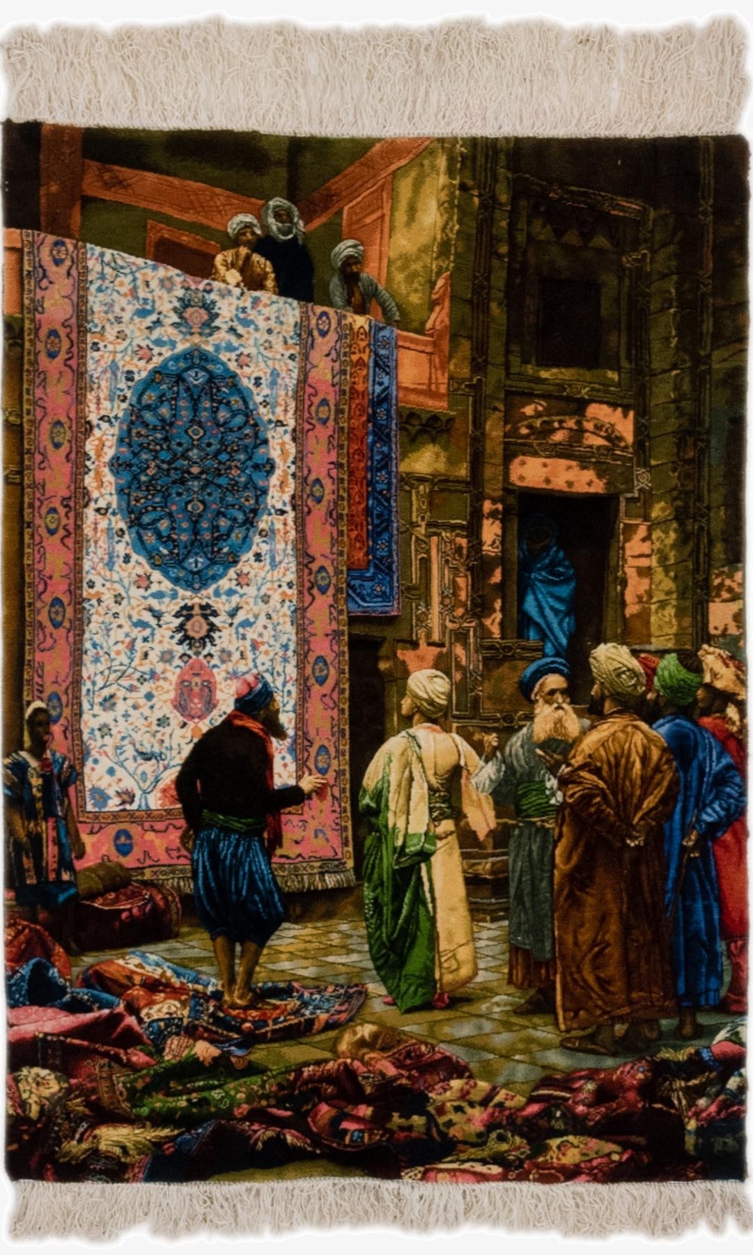 85cm x 125cm  Hand Knotted Tabriz Persian Rug