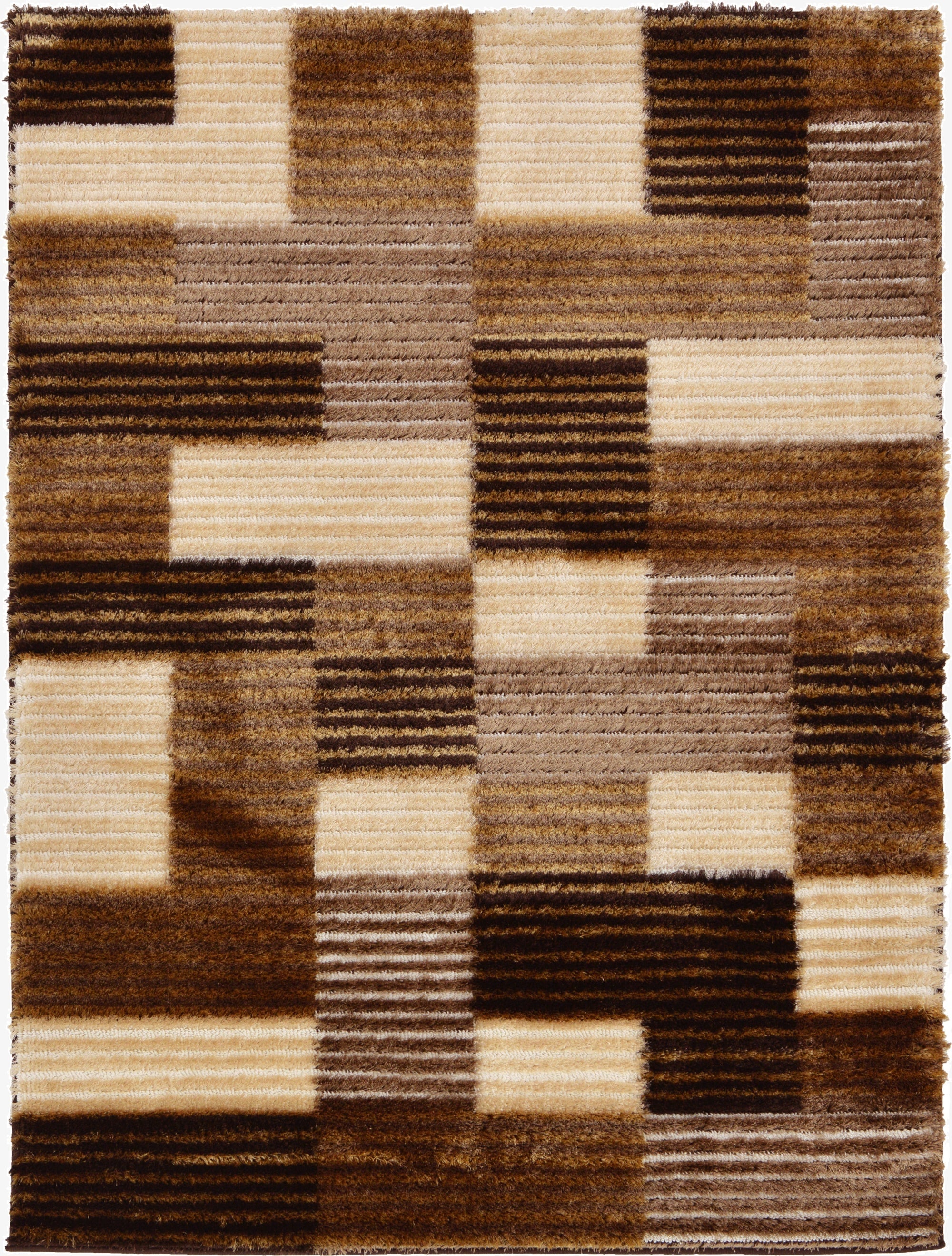 5' x 6' 7 Textured Shag Rug