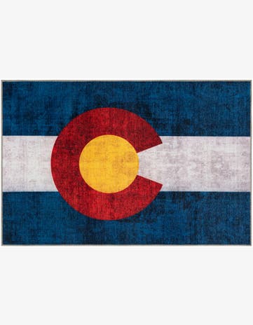 8' x 10' Colorado The Flag Collection Rug