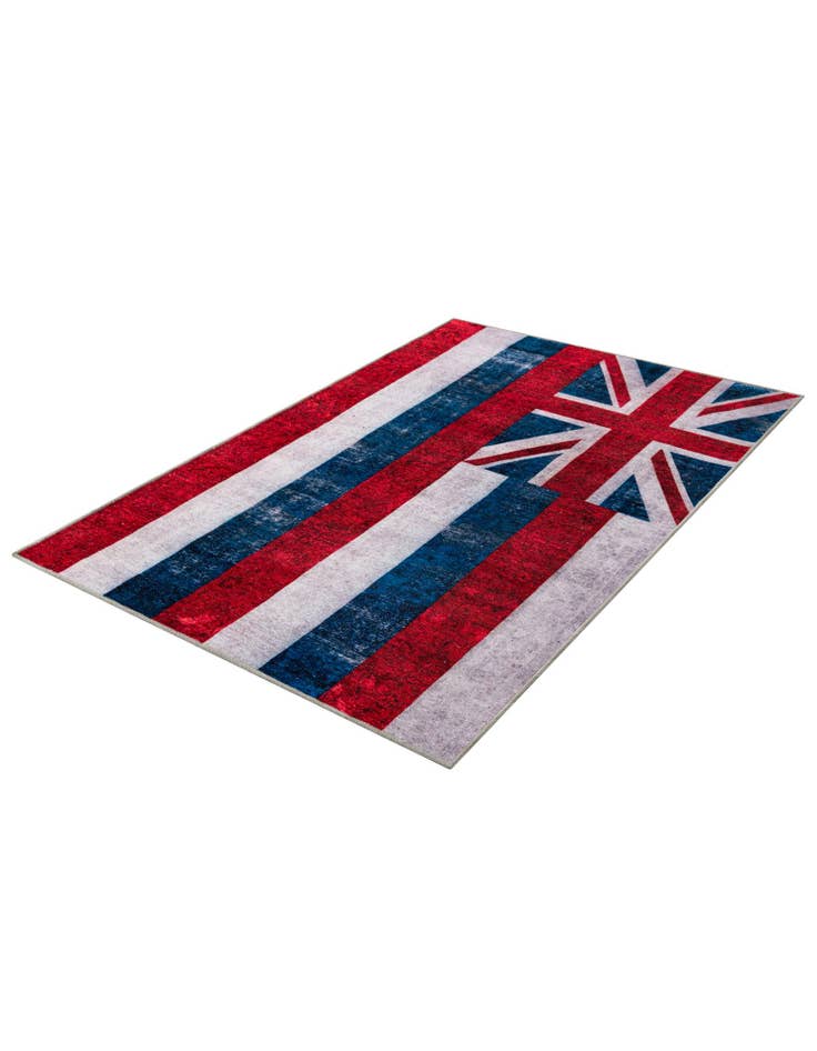 Detail image of 4' x 6' Hawaii The Flag Collection Rug