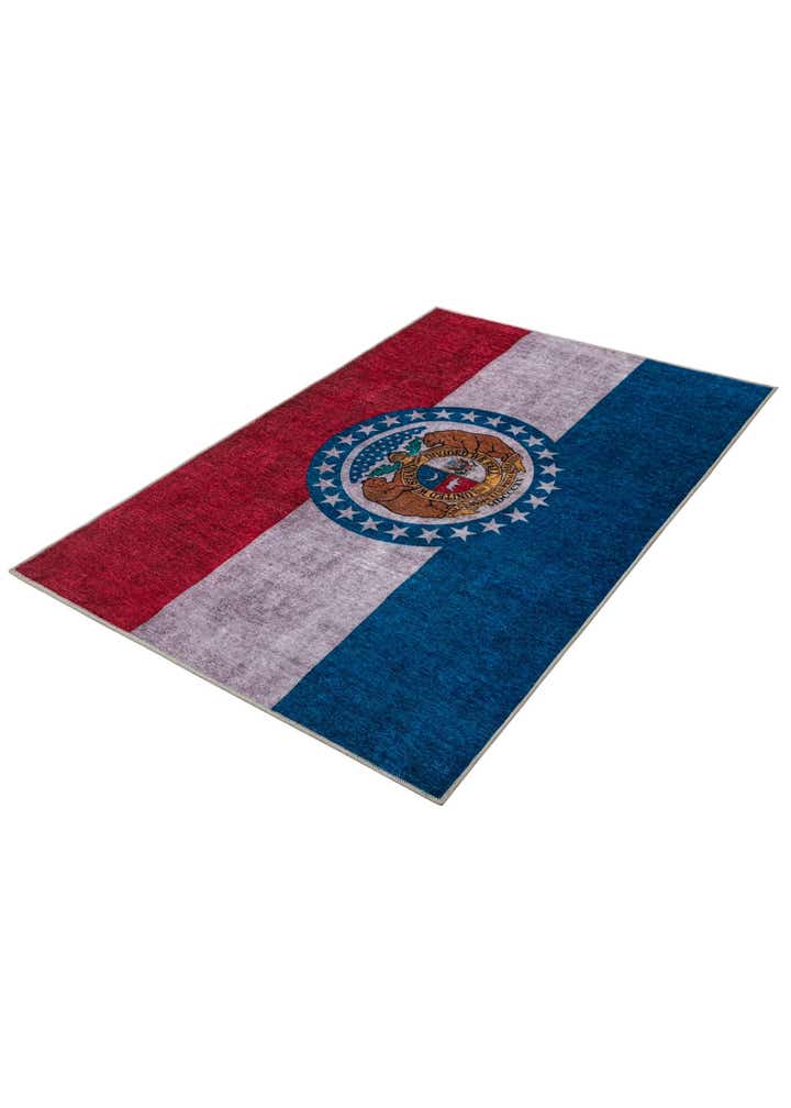 4' x 6' Missouri The Flag Collection Rug