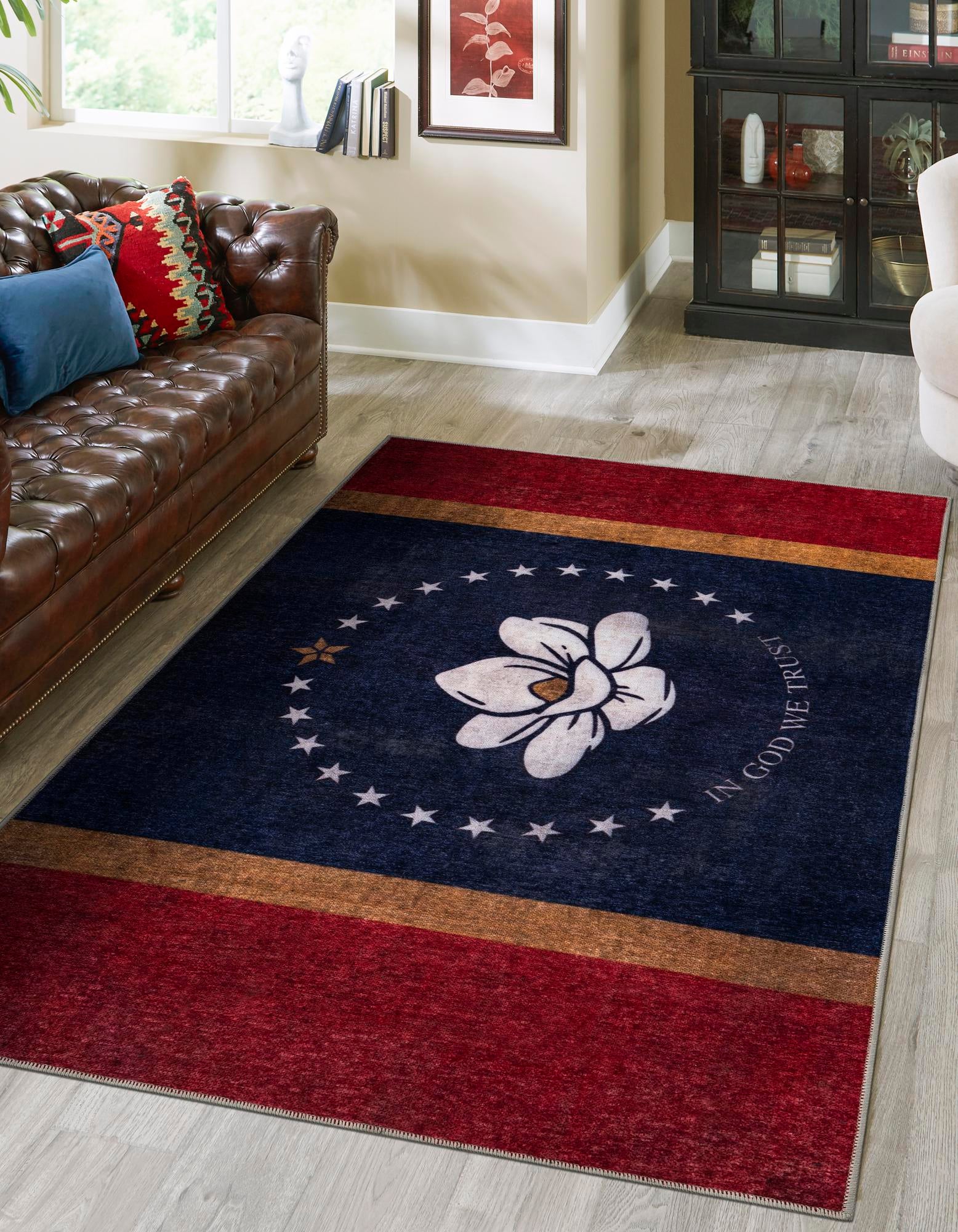 Mississippi The Flag Collection Rug