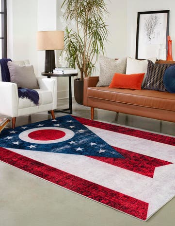 Ohio The Flag Collection Rug