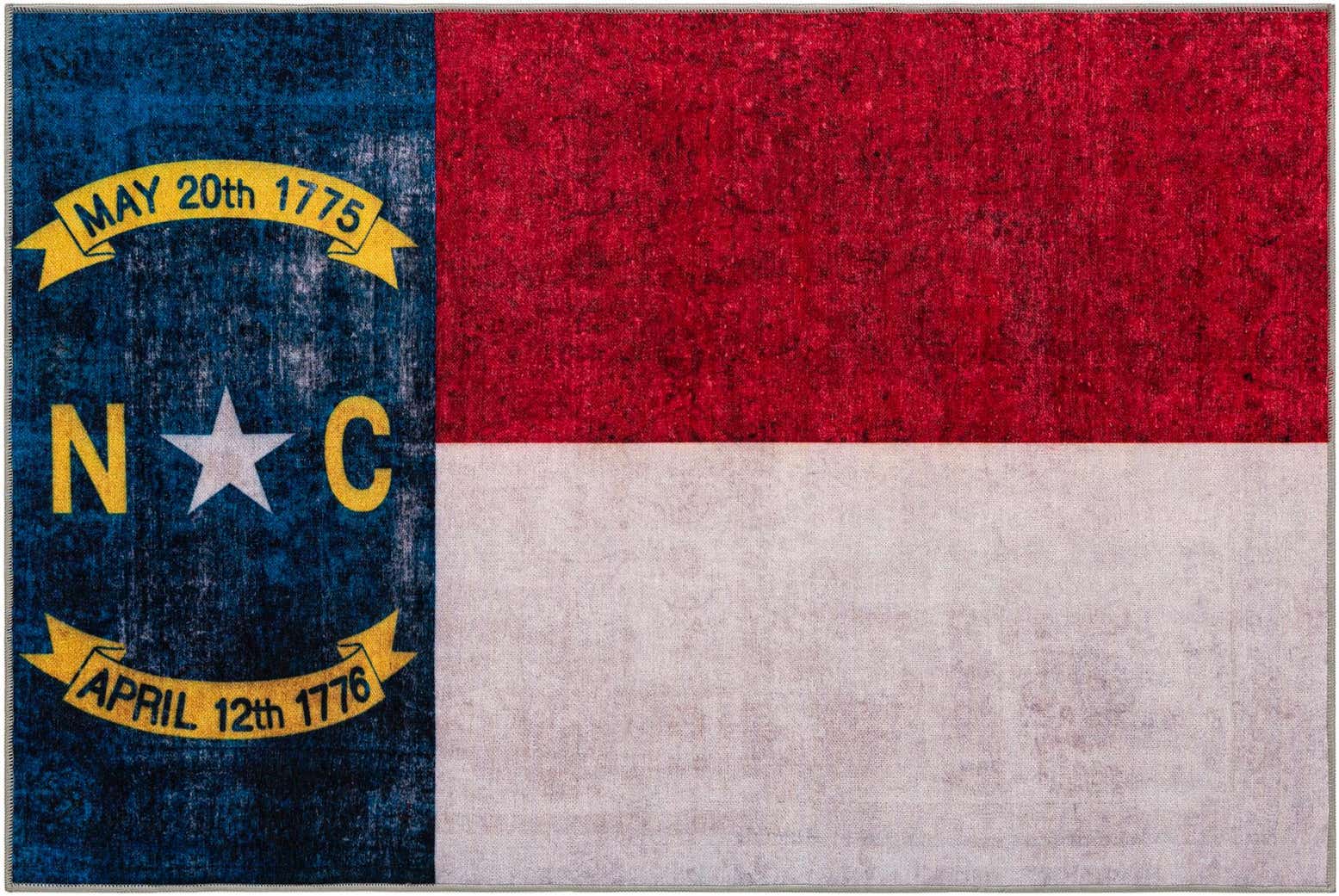 5' x 8' North Carolina The Flag Collection Rug