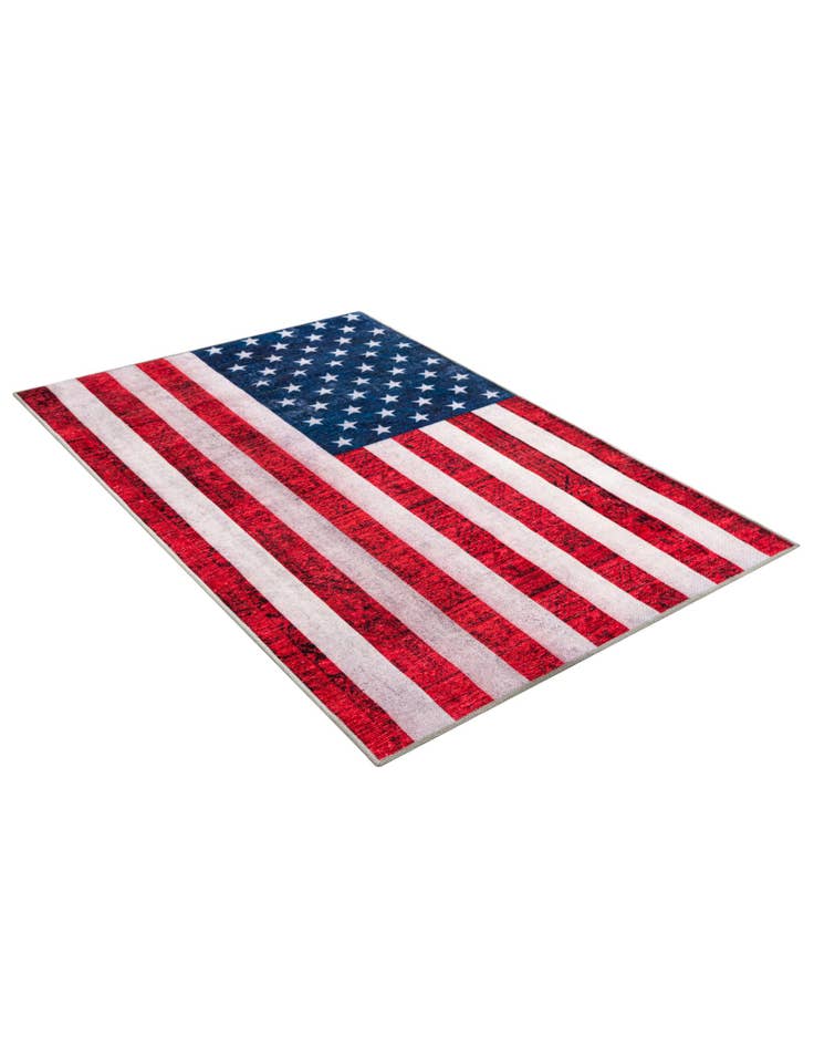 Detail image of 4' x 6' USA The Flag Collection Rug
