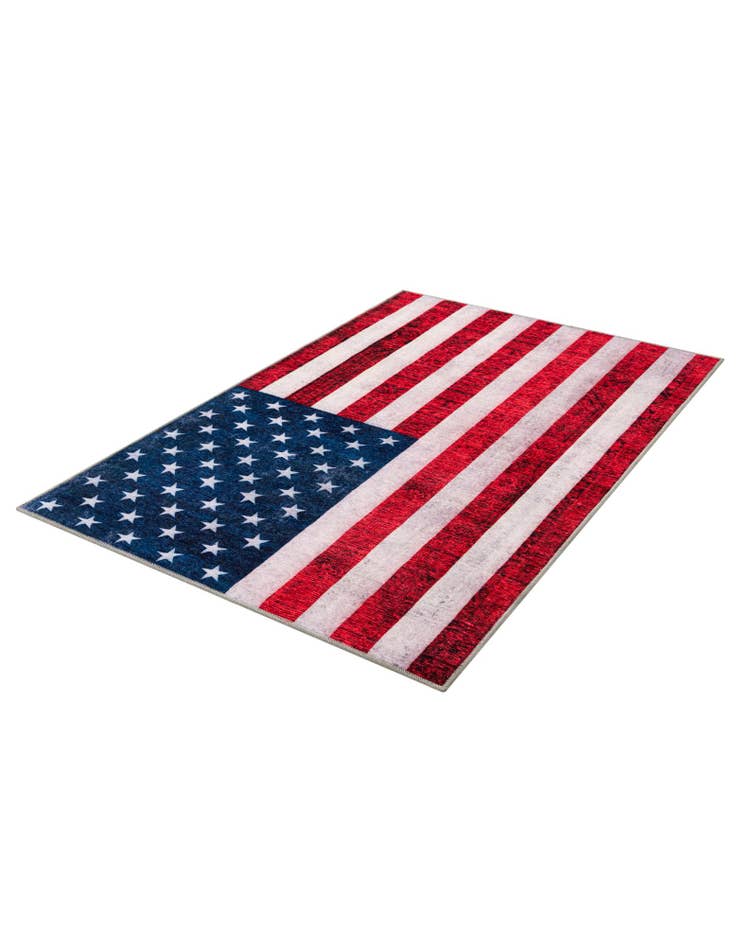 Detail image of 4' x 6' USA The Flag Collection Rug