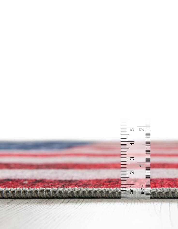 Detail image of 8' x 11' USA The Flag Collection Rug