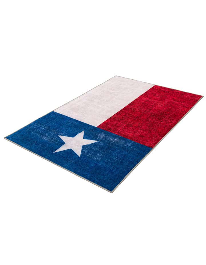 4' x 6' Texas The Flag Collection Rug