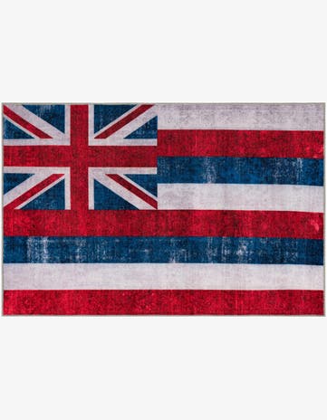 Hawaii The Flag Collection Rug