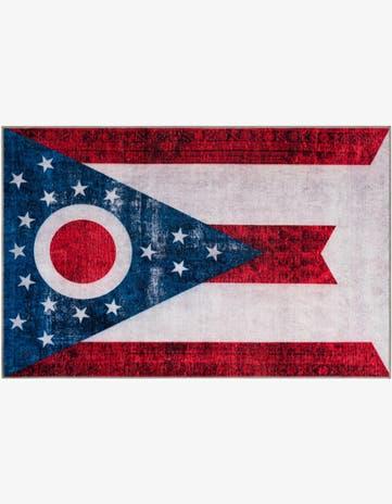 Ohio The Flag Collection Rug