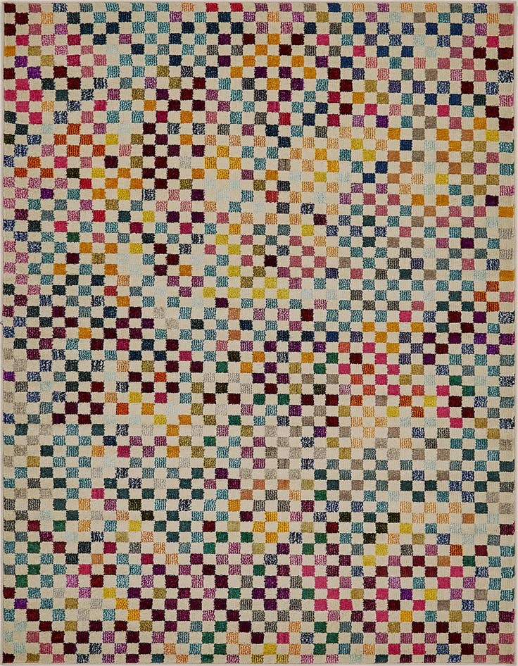 Detail image of 5' x 8' Washable Theia Rug