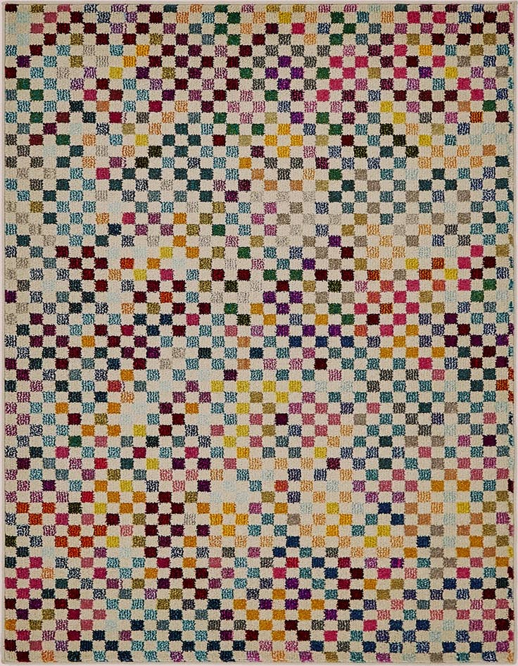 Detail image of 4' x 6' Washable Theia Rug