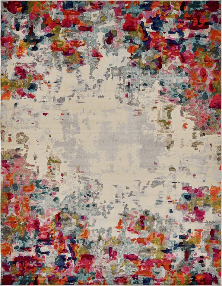 Detail image of 10' 6 x 16' 5 Washable Theia Rug