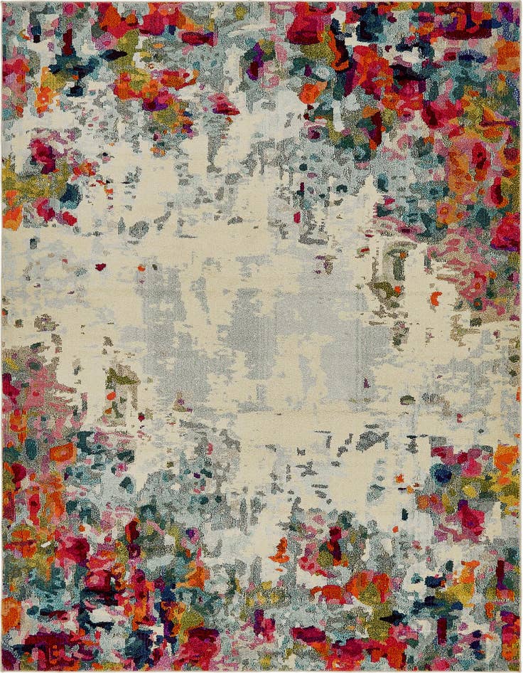 Detail image of 8' x 10' Washable Theia Rug