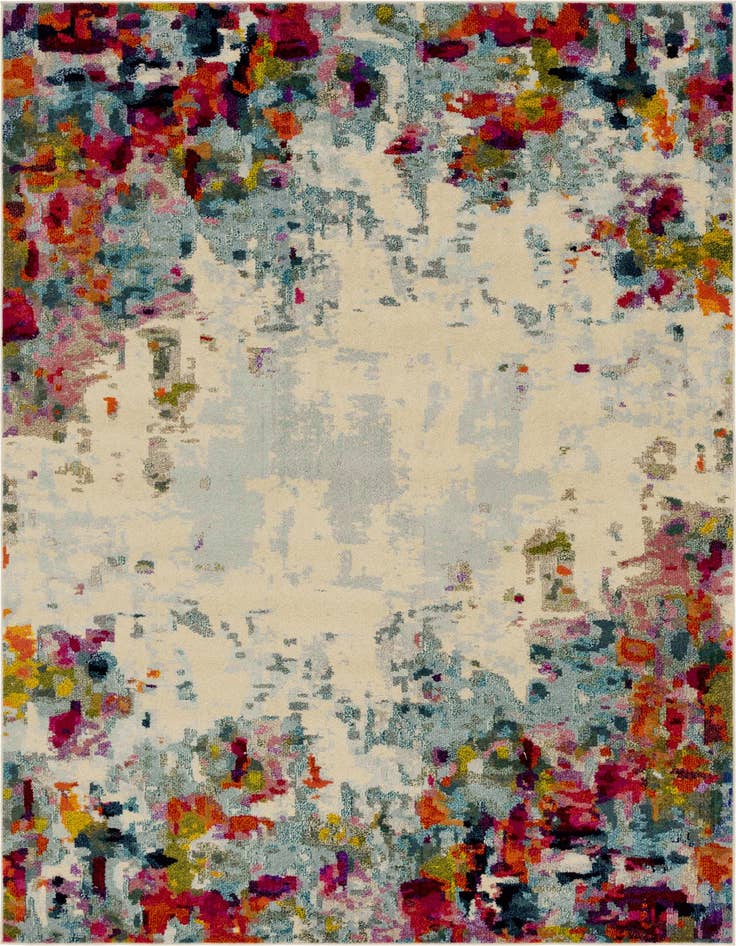 Detail image of 7' x 10' Washable Theia Rug