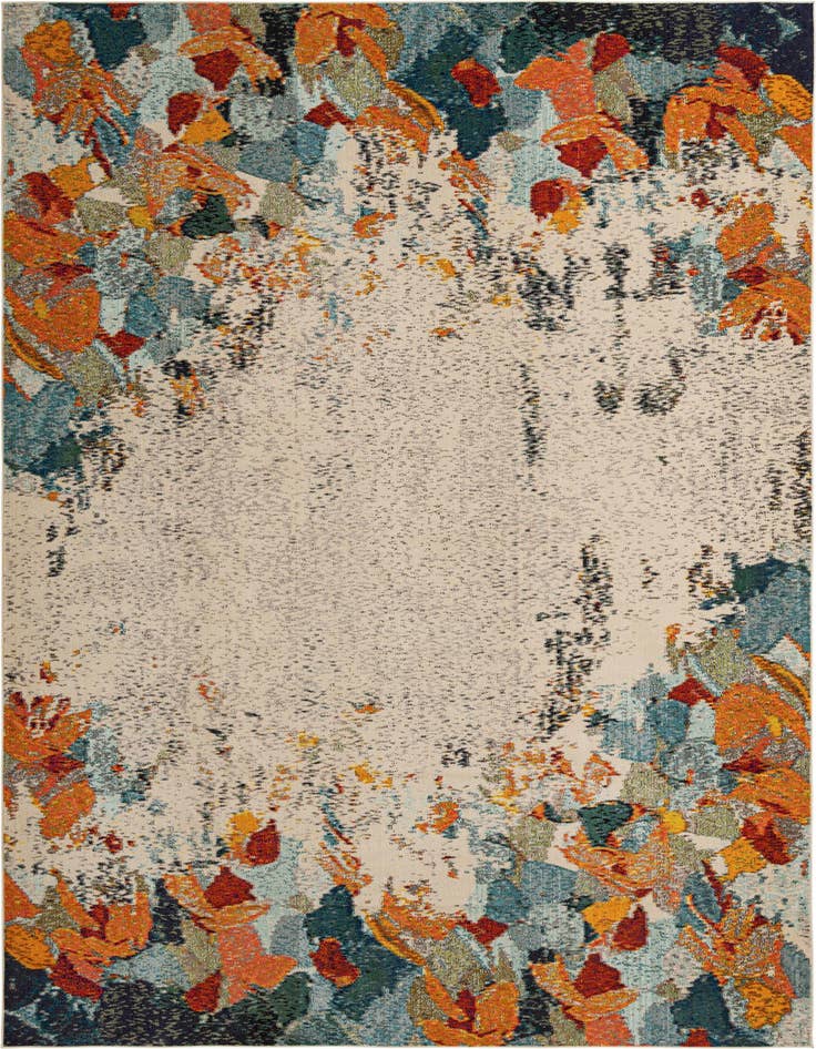 Detail image of 10' 6 x 16' 5 Washable Theia Rug