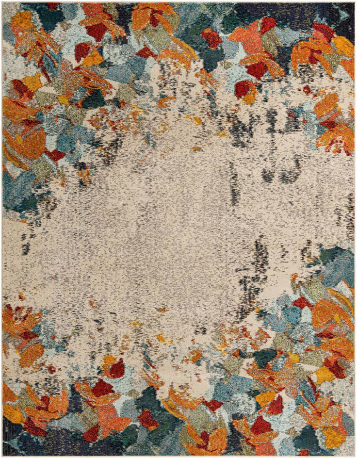 Detail image of 8' x 10' Washable Theia Rug