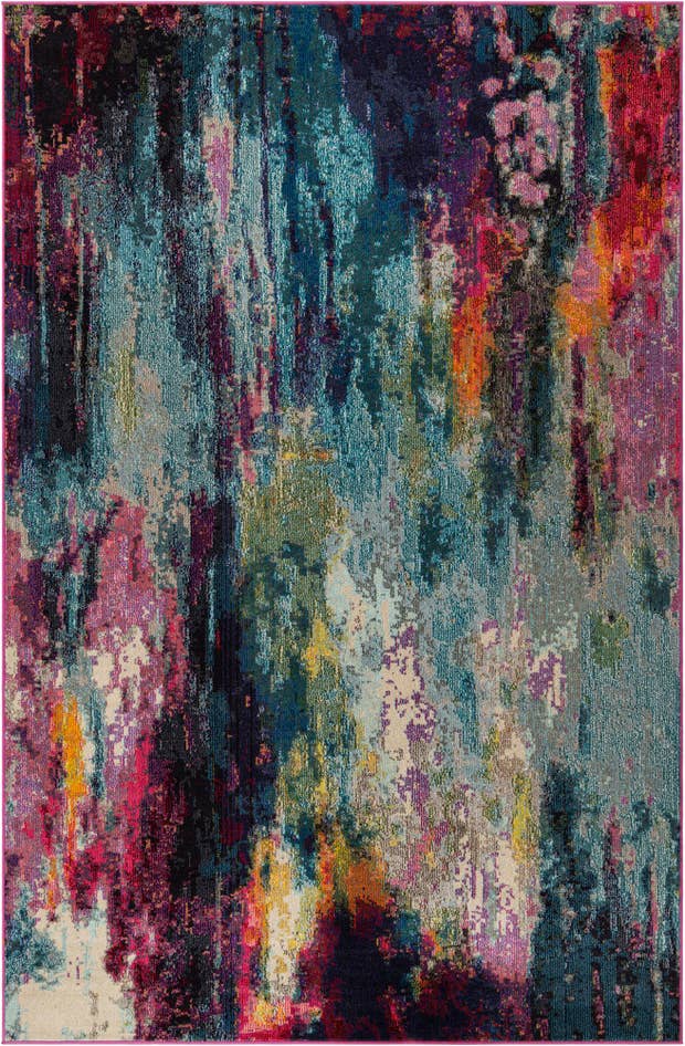 Detail image of 8' x 11' Washable Theia Rug