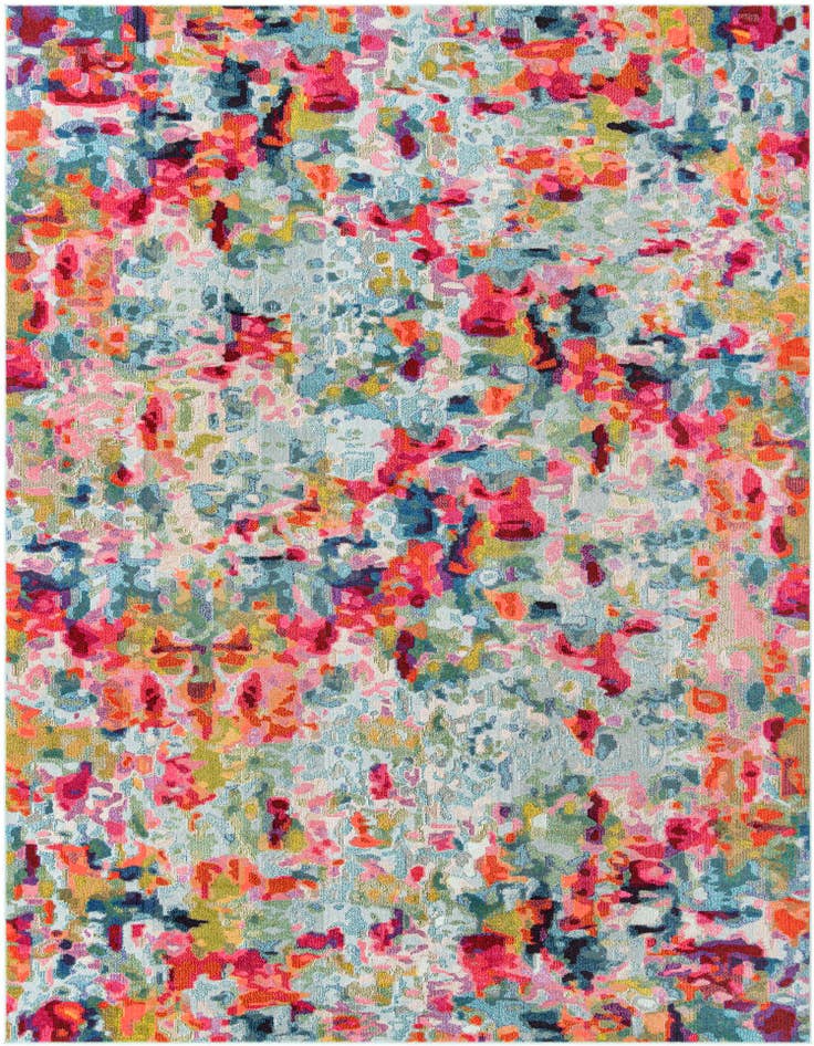 Detail image of 10' x 13' Washable Theia Rug
