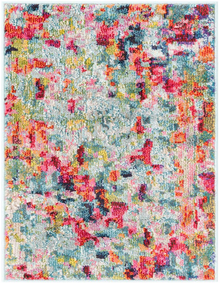 Detail image of 2' x 3' Washable Theia Rug