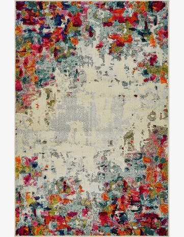 4' x 6' Washable Theia Rug
