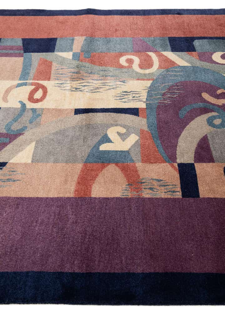 5' 6 x 8' Hand Knotted Tibet Wool Rug