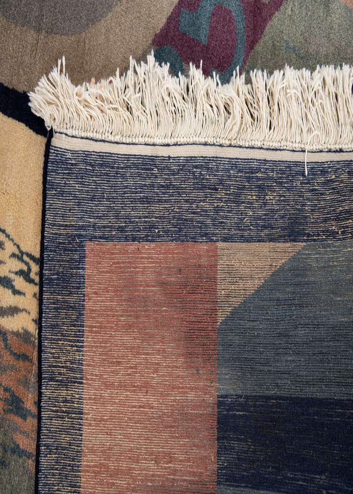 5' 6 x 8' Hand Knotted Tibet Wool Rug