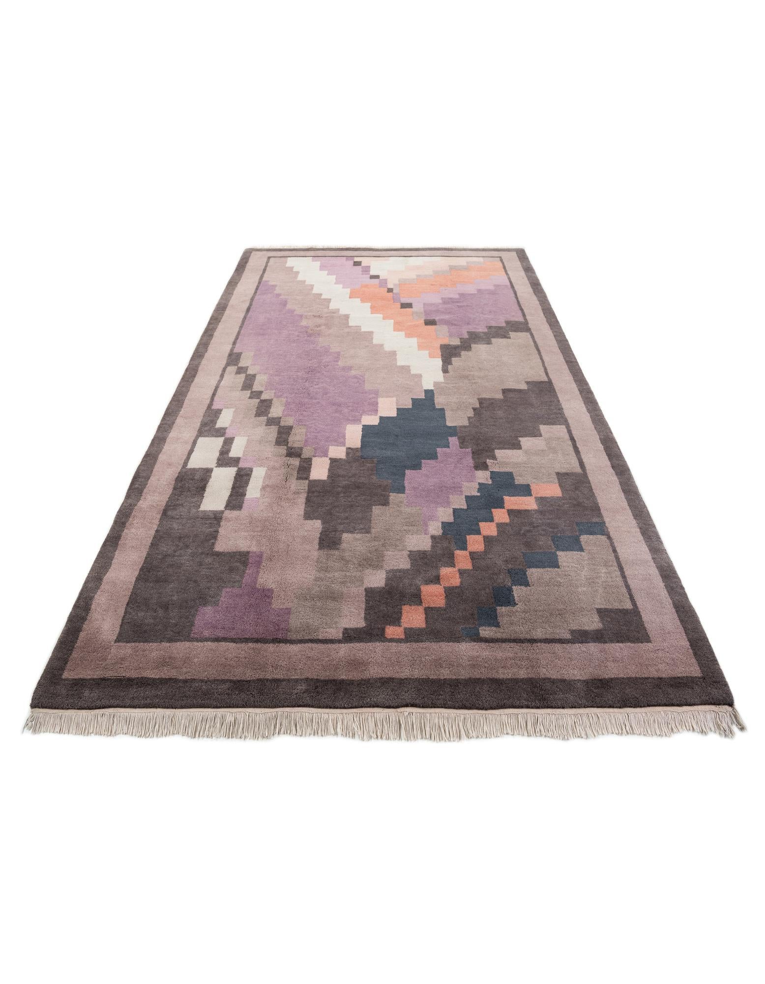 6' 3 x 10' 3 Hand Knotted Tibet Rug