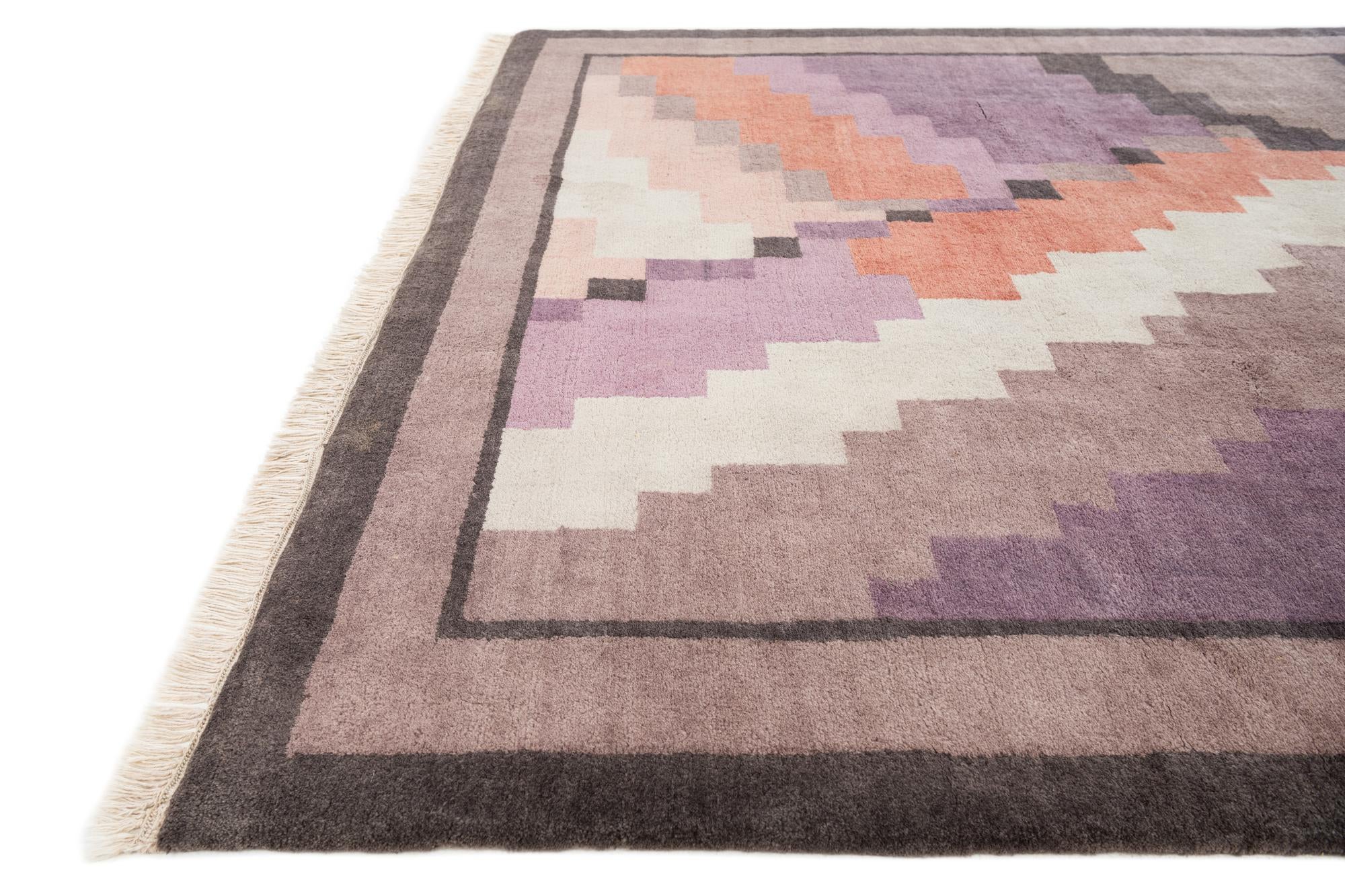 6' 3 x 10' 3 Hand Knotted Tibet Rug