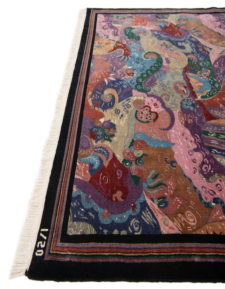 Detail image of 5' 7 x 8' 2 Tibet Wool Rug