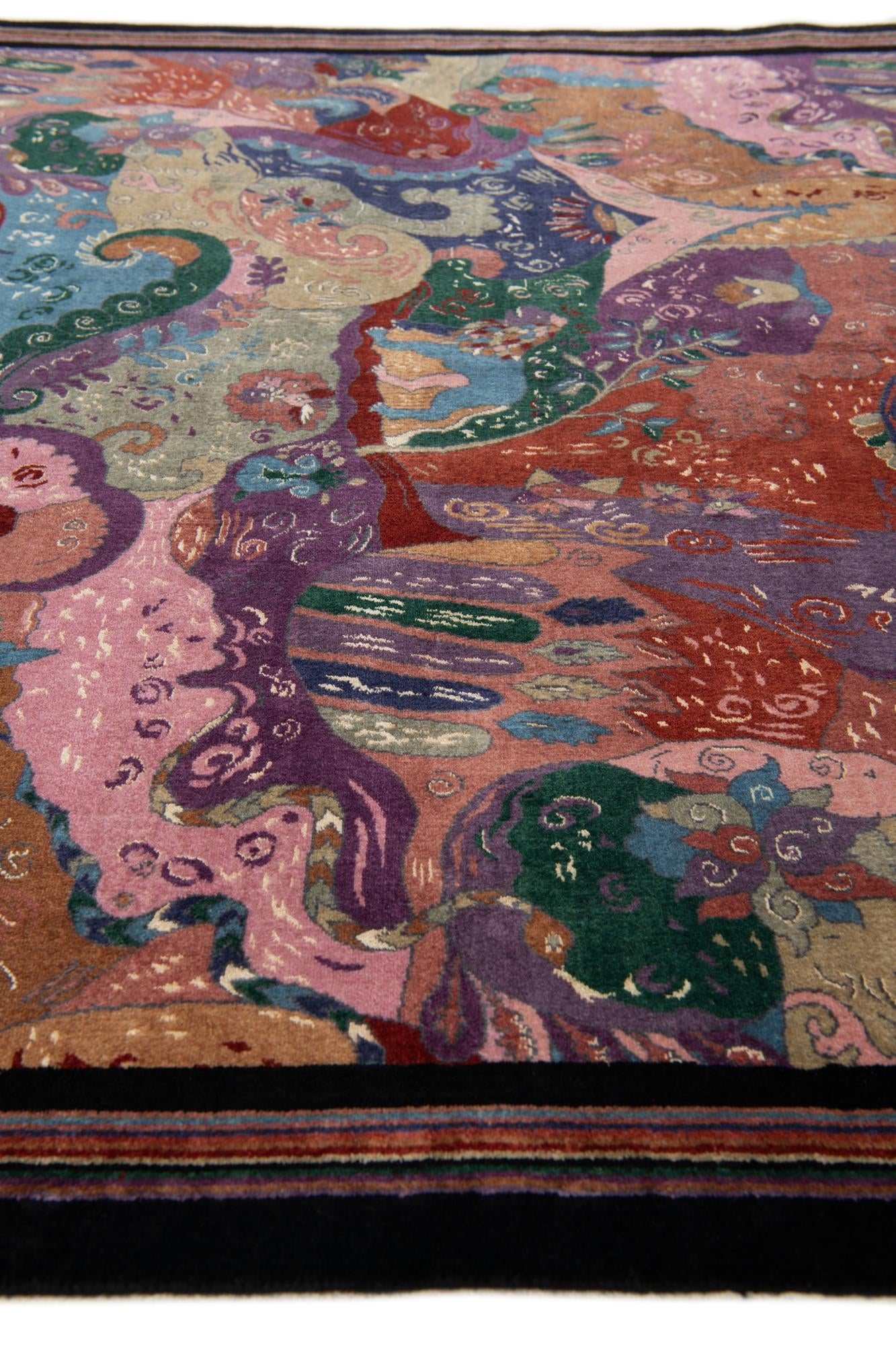5' 7 x 8' 2 Tibet Wool Rug