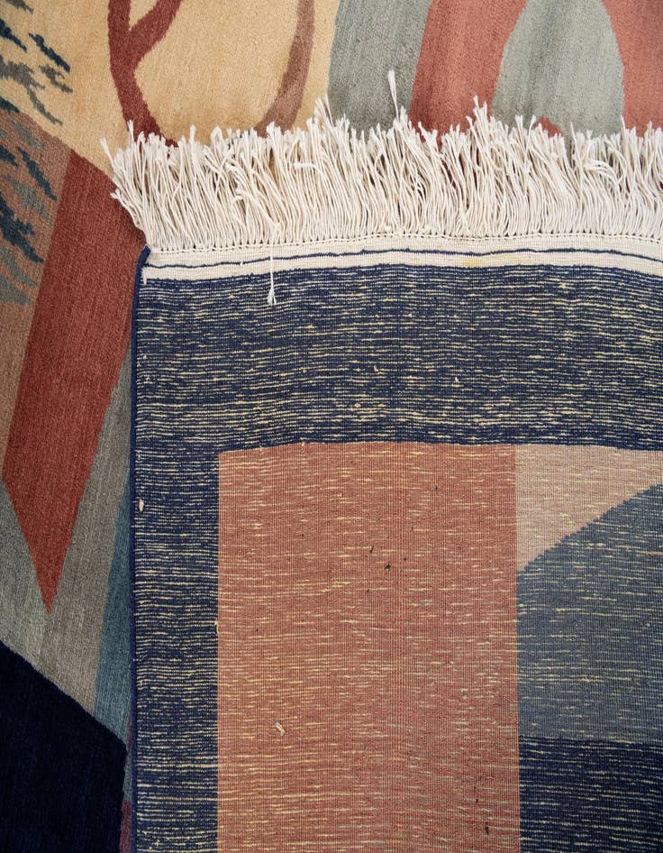Detail image of 7' x 9' 9  Hand Knotted Tibet Wool Rug
