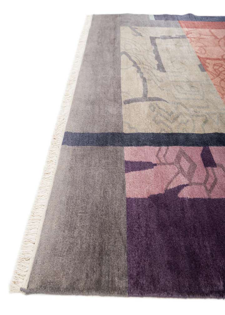 6' 6 x 9' 1 Hand Knotted Tibet Wool Rug
