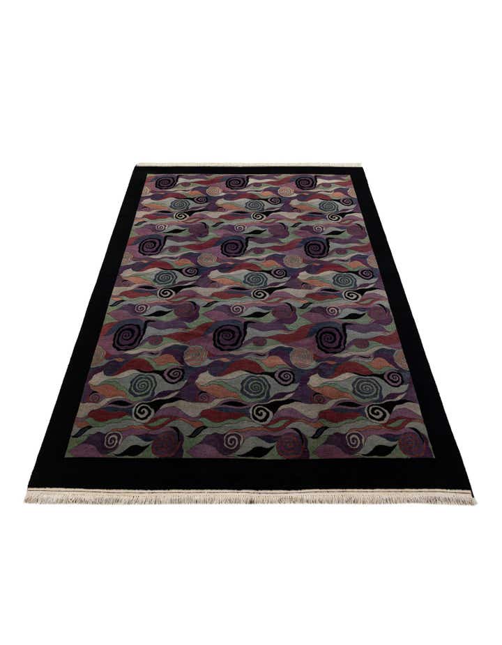 6' 7 x 9' 8 Hand Knotted Tibet Wool Rug