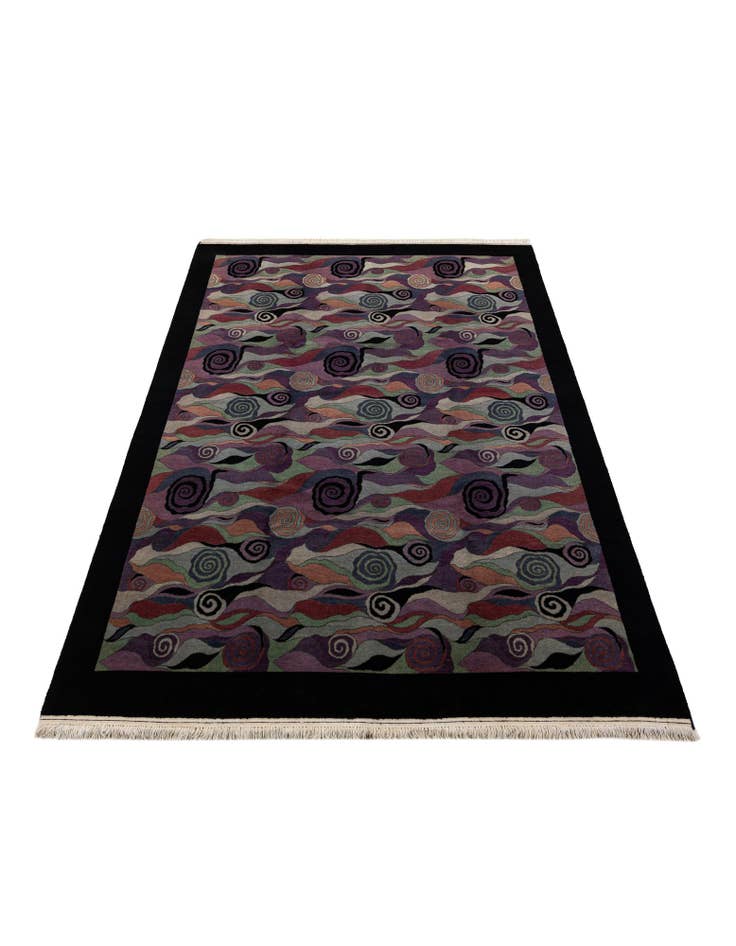 Detail image of 6' 7 x 9' 8 Hand Knotted Tibet Wool Rug