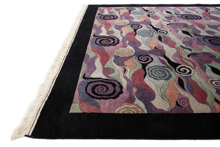 Detail image of 6' 7 x 9' 8 Hand Knotted Tibet Wool Rug