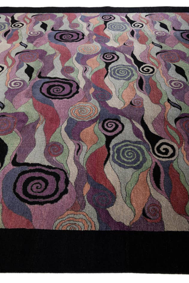 Detail image of 6' 7 x 9' 8 Hand Knotted Tibet Wool Rug